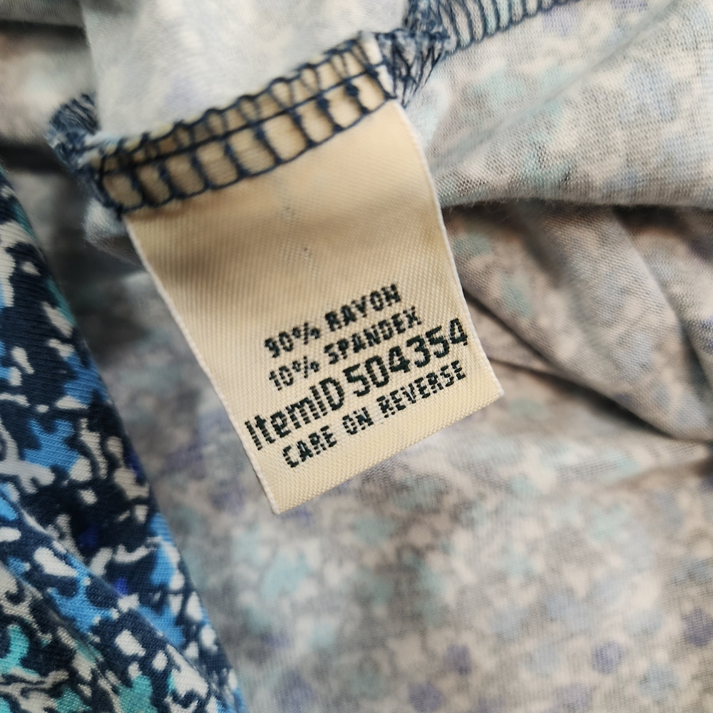 L.L. Bean Blue and White Speckled Dress - Picture 5 of 5